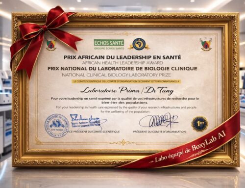 🇨🇲 Cameroun : le Laboratoire Prima Yaoundé primé au Prix Africain du Leadership en Santé – Une excellence portée par BoxyLab SIL / LIMS et BoxyBoy AI